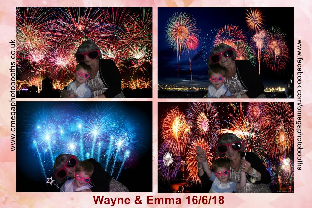 Emma & Wayne's Wedding | View more photos from the event at gallery.omegaphotobooths.co.uk/u/Omega-Photobooths/Emma-Waynes-Wedding
